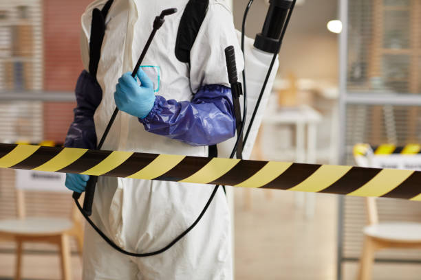 Professional Trauma Scene Cleanup technician working in Auberry, CA